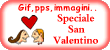 Se per te S.Valentino è tutto l'anno, guarda lo speciale San Valentino by Carloneworld.it: tantissime risorse d'amore tutte gratis! Gif animate, immagini, cartoline animate, pps, animazioni flash..