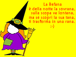 Cartolina Befana