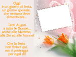 Auguri per la Festa della Donna